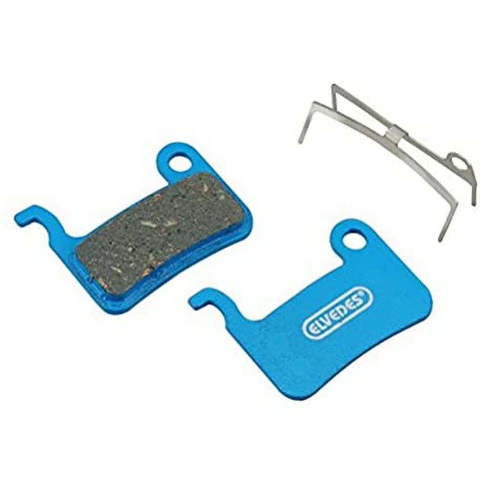 Elvedes Disc Brake Pads Organic Per Pair Fits Shimano Br-M535 M545 M585 M595 M601 M665 M765-M776 M800 M965-M975 S500 S501 R505 T605 T665/All Trp Dash - Multicoloured
