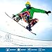 Jogoo Winter Warm Ski Gloves, Thinsulate snowboarding gloves, Waterproof & Windproof with Zipper and Pocket