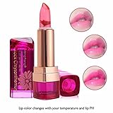 Lipstick LuckyFine Daisy Essence Jelly Lip Gloss Lipstick NonstickTemperature Change Moist Lip Balm 03Peach