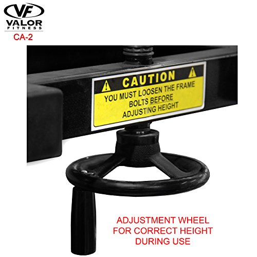 Valor Fitness CA-2 Adjustable 1" Boxing Speed Bag Platform with Wheel Crank for Easy Adjustment, Speed Bag Included - Thumbnail 3