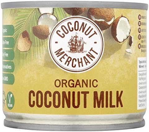 Coconut MerchantOrganic Coconut Milk 200ml (Pack of 4)