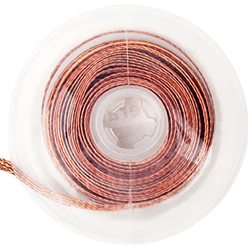 Herain NoClean Solder Wick, Desoldering Braided Wicks with Flux