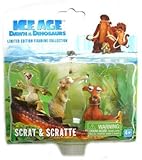 Ice Age 3 Dawn of the Dinosaurs - Scrat & Scratte Figure Set