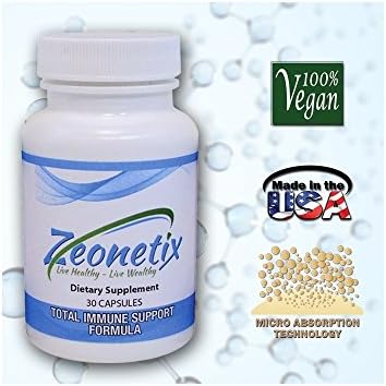 Zeonetix Total Immune Support Formula-Much more than just a daily multivitamin. Be healthy every day, starting today. Give your body what it needs to fight disease. Live your maximum life, feel more energy as you strengthen your body’s defenses.