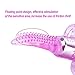 Vibrating Fingers Brush,Tracy's dog Mini Powerful Screaming Vibrator G-spot Stimulator Clitoris Stimulation Massager Sex Toy (Pink tongue )