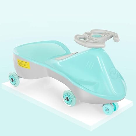 Amazon Co Jp 子供たちは車をねじる 携帯用赤ん坊車の無言の圧縮および耐久力のあるフルパッケージの反ロールオーバー多機能の子供のねじれ車 71 30 5 39cm Color Cherry Green ホーム キッチン