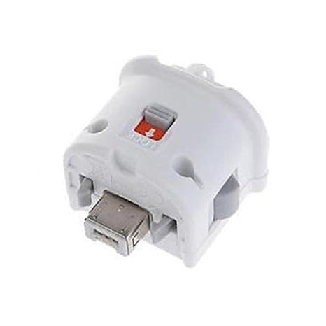 Wokee X Wii Ersatz Externe Motion Plus Sensor Adapter für Original Nintendo Wii Remote Game Controller Zubehör(Schwarz -Weiß)