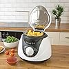 Quest 35150 1L Deep Fat Fryer / Non-Stick Basket With Removable Handle / 900 Watt / Easy Clean / Compact Design / White…