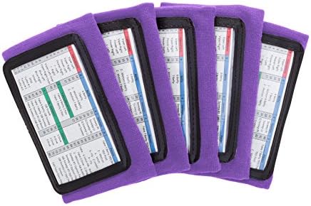 WristCoaches Football Play Wristbands - Youth Quarterback Gear - Wristband Playbook - Softball Wristbands for Signs - Soccer, Baseball & Catchers Wristband - QB Play Card Wrist Band Training Equipment