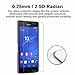 [3-Pack] Sony Xperia Z3 Screen Protector, SIDARDOE Tempered Glass Screen Protector for Sony Xperia Z3, HD Ultra Clear, 0.26mm 2.5D Round Edge, 9H Anti-Scratch, Anti-Fingerprint