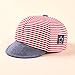 DANMY Baby Boy Girls Baseball Cap Striped Sunhat Infant Rabbit Ears Hat