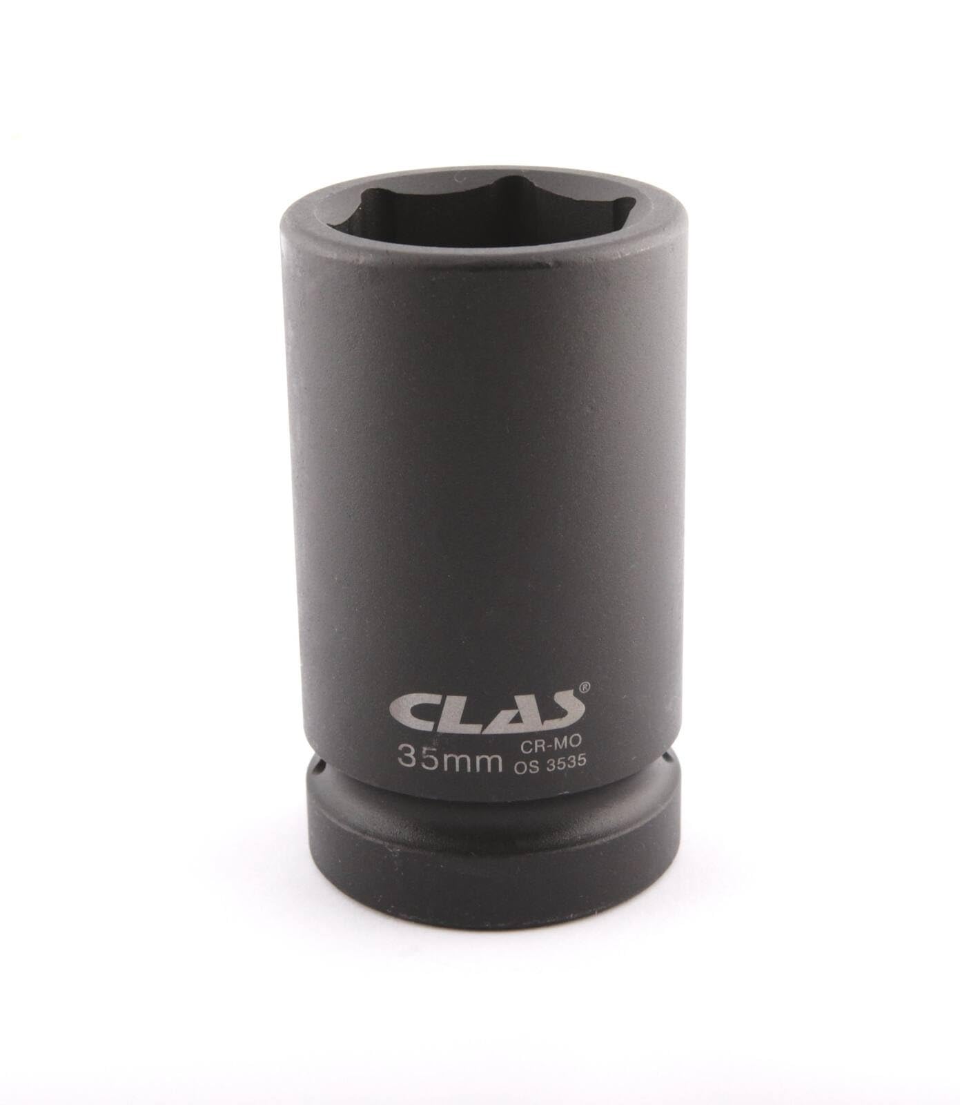 CLAS Equipements OS 3535 6-Point Impact Socket Long 35 mm 1 Inch