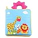 Cloth Book for Babies, 3D Quiet Book My First Fabric Book Soft Touch Non-Toxic Washable Activity Cloth Books Perfect Best Early Educational Toy for Toddlers, Preschool Boys and Girl