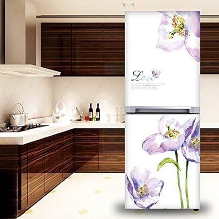 Puede quitar el frigorífico reformado película adhesiva adhesivos ...