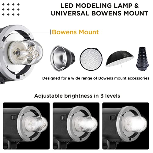 Flashpoint XPLOR 600 R2 Battery Powered Photo Studio Strobe Portable