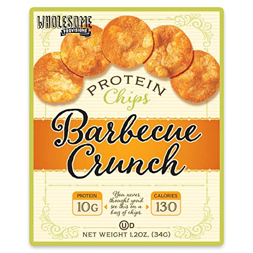 Protein Chips, 10g Protein, Gluten Free, Low Carbs, 4 Pack (Barbecue Crunch) - Thumbnail 3