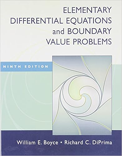 Elementary Differential Equations And Boundary Value Problems Textbook And Student Solutions Manual Set Boyce William E Diprima Richard C 9780470498811 Books Elementary Differential Equations And Boundary Value Problems Textbook And Student Solutions Manual Set Boyce William E Diprima Richard C 9780470498811 Books