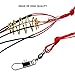 hooks THKFISH Fishing Carp, 4 Pcs/Set #8~#12 Powerful Explosion Stainless Steel Heavy Duty Nylon Deepwater Carp Fishing, Powerful Bait Trap System