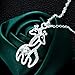 Godyce Giraffe Pendant Necklace Sterling Silver Plated for Women Crystal Jewelry Gift