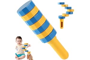 Handheld Wooden Balancers, Wooden Balance Challenge Set for Focus, Balance Game, Coordination & Motor Skills, Inspired Sensor