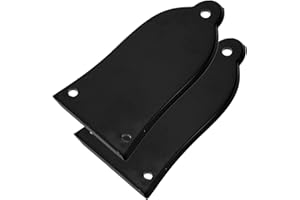 OSOLADY 2pcs Electric Guitar Truss Rod Cover Plates Neck Repair Accessories Lightweight Replacement for