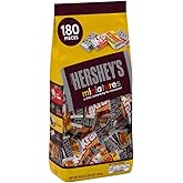 Hershey's Miniatures Chocolate Assortment, 56 Oz, 180 Count (Pack of 1)