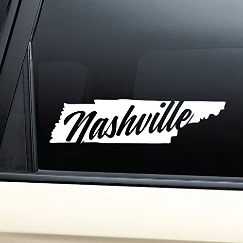 Nashville Tennessee TN Vinyl Decal Laptop Car Truck Bumper Window Sticker