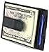 22 Broadway Mens Genuine Leather Money Clip front pocket wallet ID Case Thin Slim