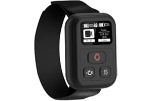 YDW Remote Control Accessories for GoPro Hero Black 13/12/11/11Mini/10/9/8/Max,Wireless 269FT Control Range,OLED Screen Displ