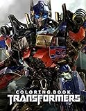 Transformers Coloring Book: Great 22 Illustrations for Kids and Adults