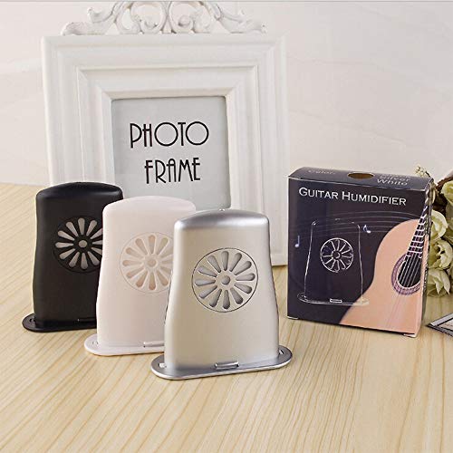 Axiba Acoustic Guitar Humidifier Humidity Protect Sensor Moisture Reservoir (Silver)