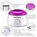 Wax Warmer, Zeonetak Hair Removal Waxing Kit Hair Remover Tool + 8 Pack x 3.5oz Hard Wax Beans + 20 Wax Applicator Sticks, Overheat Light Off Protection