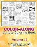 Color Along Variety Coloring Book Volume 12 by Anne Manera