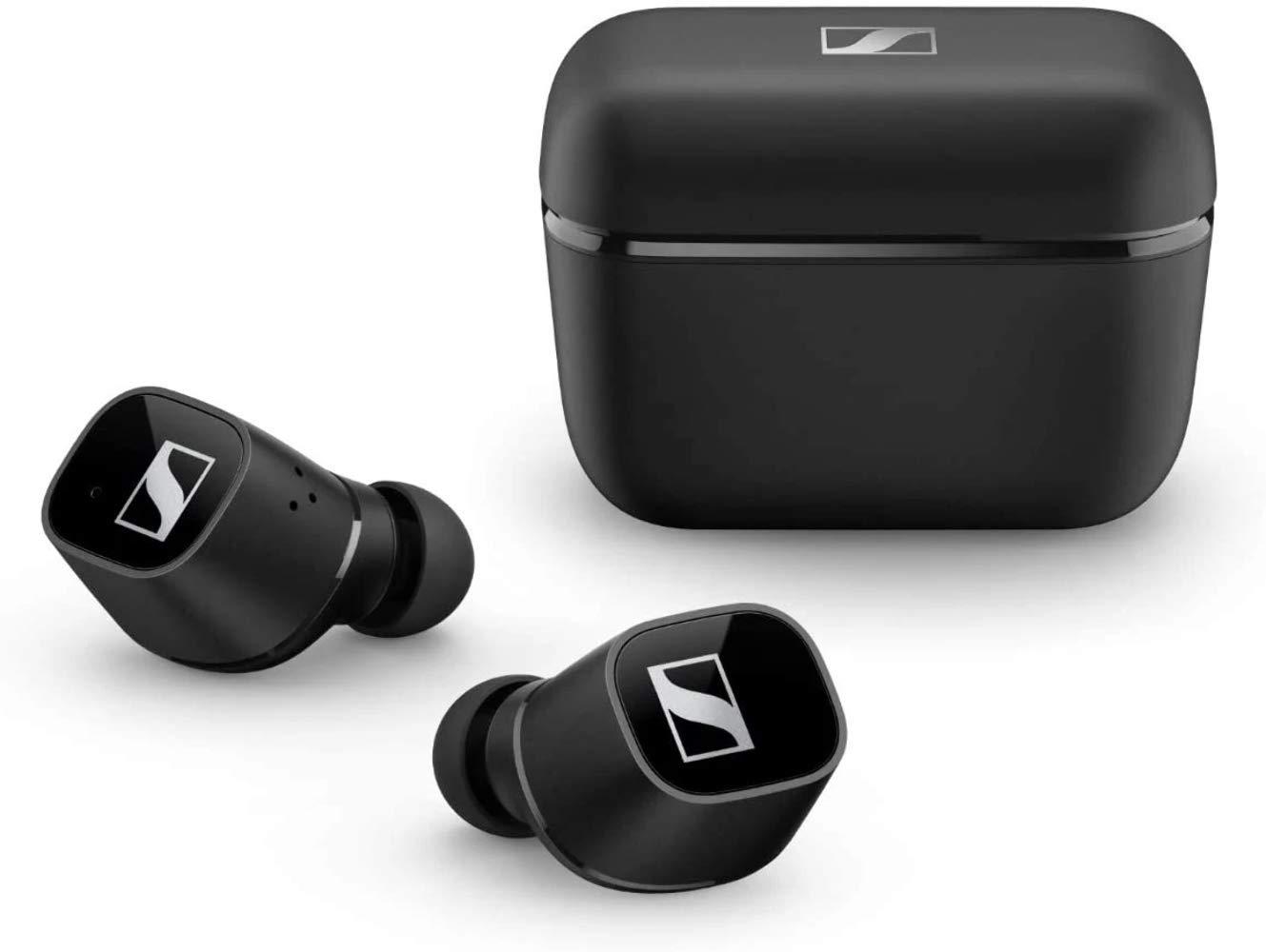 Sennheiser Consumer Audio Sennheiser CX 400BT True Wireless Earbuds - Auriculares intrauditivos Bluetooth para música y llamadas - con cancelación de ruido y controles táctiles personalizables, color negro