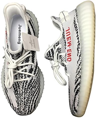 JUEMENG Unique Fashion Luxury Design White Zebra Shoes Comfortable Sport Casual Sneaker