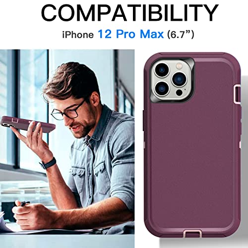 AICase Compatible with iPhone 12 Pro Max/iPhone 13 Pro Max Case (2020