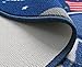 HUAHOO Kids Round Rug Solar System Learning Area Rug Children's Fun Area Rug - Non Slip Bottom (NASA Stars, 39