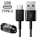 Adaptive Fast Charger for Galaxy S8, S8+, S9, S9+, S10+, Note 8, Note 9 USB-C 3.1 Type-C Cable Kit Fast Charging USB Wall Charger AC Home Power Adapter [1 Wall Charger + 4 FT Type-C Cable] (Black)