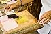 Genuine Gold Leaf Sheets 12k - by Barnabas Blattgold - 3.4 inches - 25 Sheets Booklet - Transfer Patent Leaf