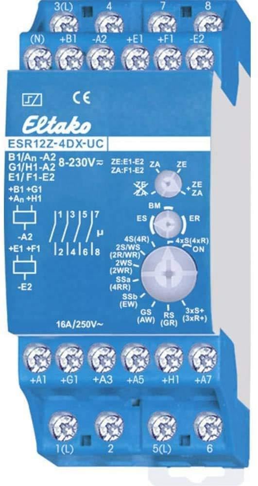 Eltako ESR12Z-4DX UC 4-Way Surge Switch Relay