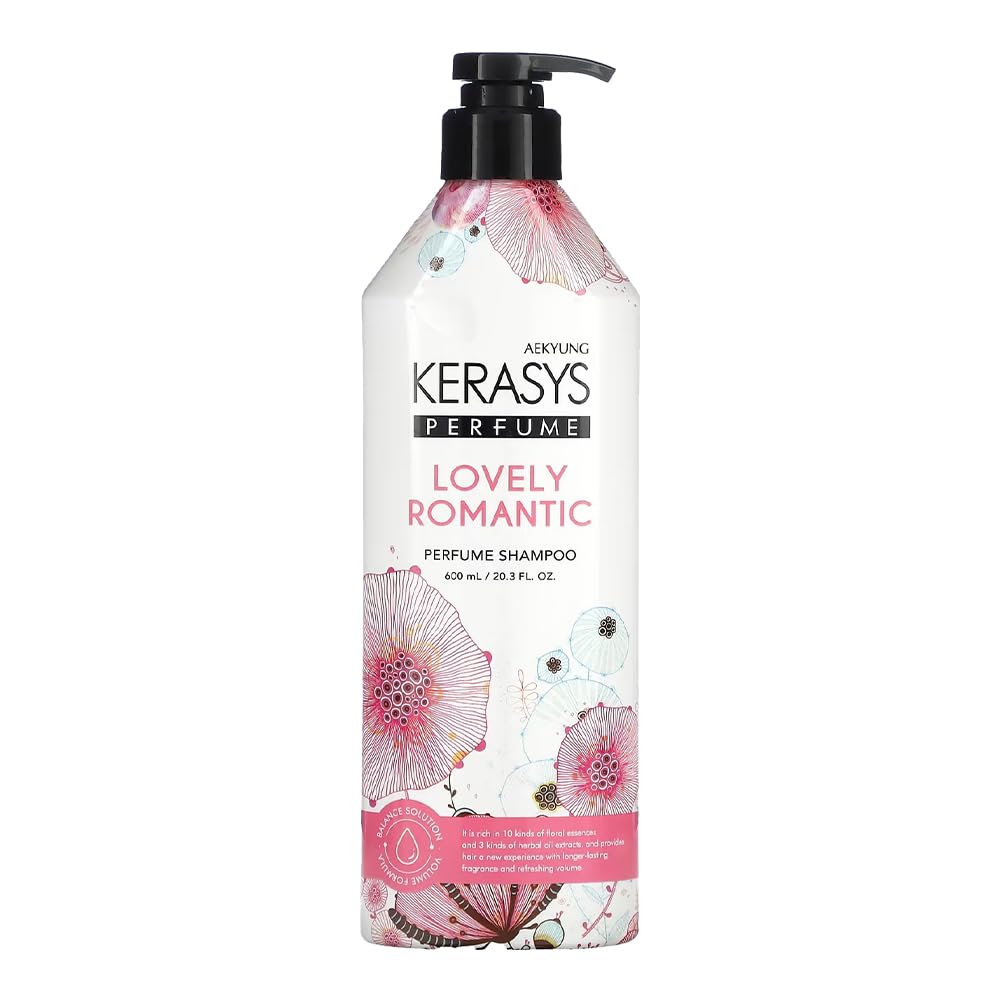 kerasys lovely & romantic perfumed shampoo by lovely & romantic perfumed shampoo 600ml