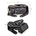 Universal Stroller Organizer By Maternity – Durable Spacious Stroller Accessory – Extra Long Straps, Fits All Strollers. Available in All Black or Black with a Pink Border.