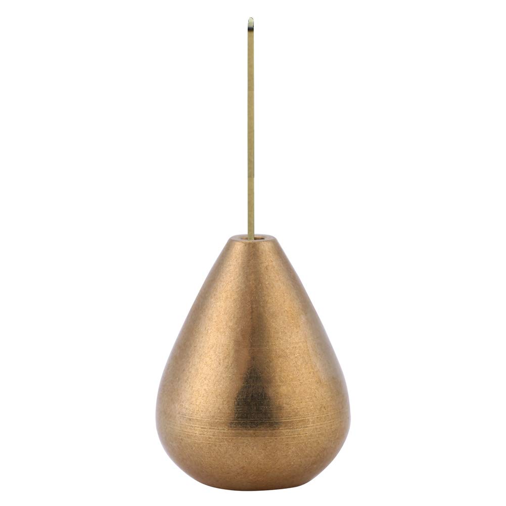 Incense Holder Mini Water Drop Shape Brass Incense Stick Burner Censer Accessories for Bedroom Tea Room
