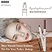Vanelc Microblading Eyebrow Tattoo Pen with a Micro-Fork Tip,Long Lasting,Smudgeproof Liquid Eyebrow Pencil for Natural Hair-Like Defined Brows 2019 New Version (Dark Grey)