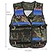 Kids Tactical Vest Kit for Nerf Guns N-Strike Elite Series (with 100 Refill Bullet Darts)