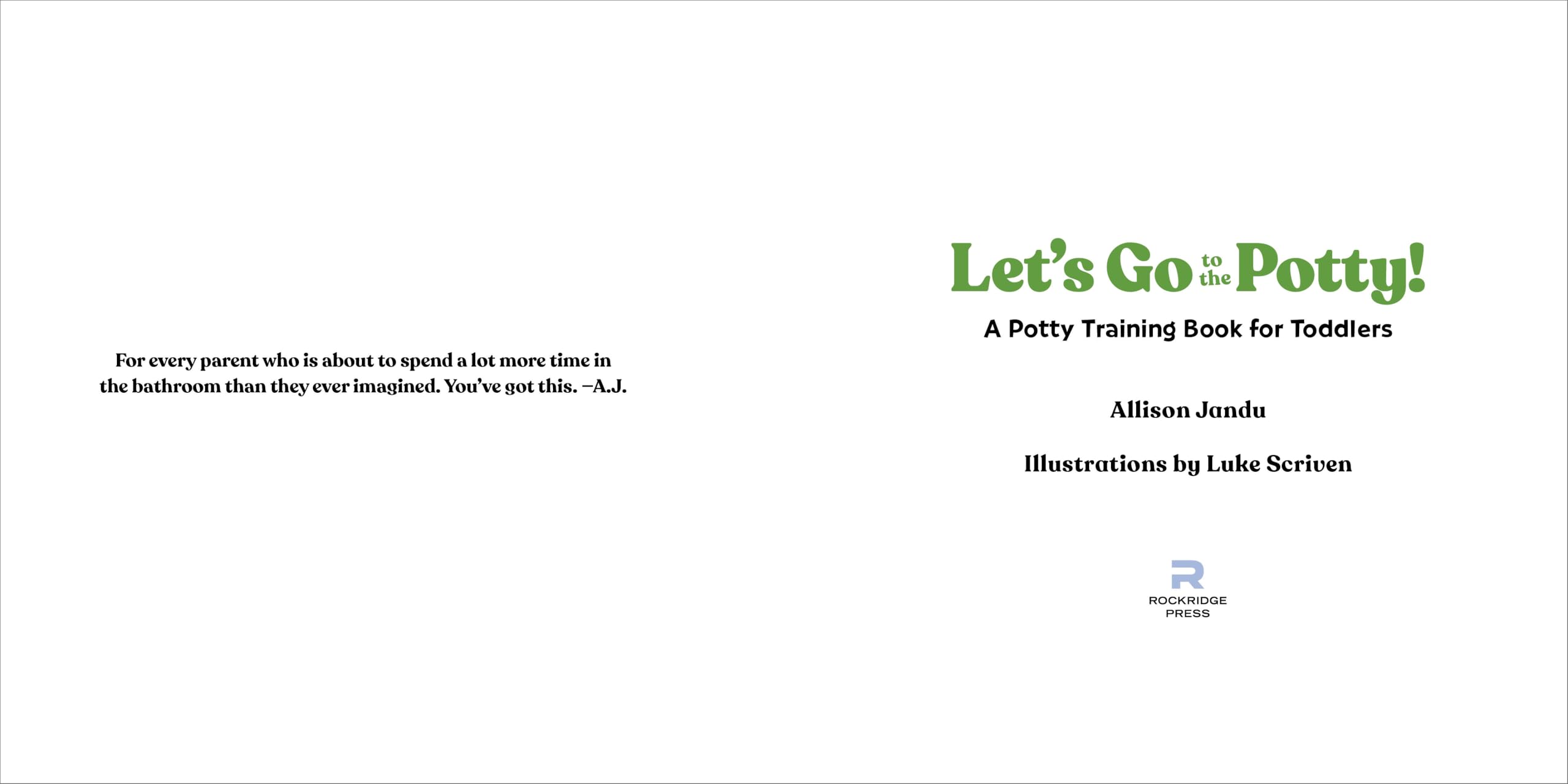 Let's Go to the Potty!: A Potty Training Book for Toddlers