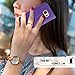 Galaxy S7 Edge Case, FYY Premium PU Leather Wallet Case with Cosmetic Mirror and Bow-knot Strap for Samsung Galaxy S7 Edge Purple & Gold