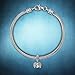 925 Sterling Silver AAA CZ Blue Enamel Angel Wings Open Heart Dangle Charm Bead for European Snake Bracelets