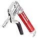 Carbyne Pistol Grip Mini Grease Gun, 3000 PSI, Heavy Duty Professional Quality, Anodized Aluminum Barrel. 12 inch Heavy Duty Reinforced Flex Hose, 4 inch Rigid Tube & Coupler. 2-Way Loading