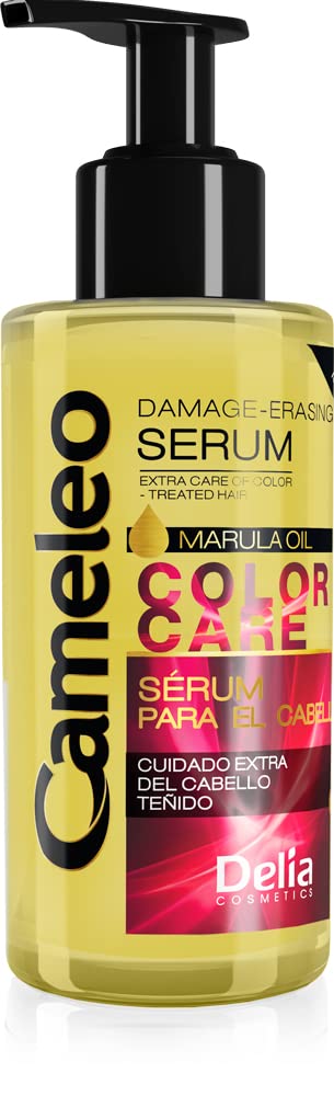 Cameleo - Marula Oil Hair Serum - Color Care Repair Serum for Damaged, Dry, Bleached Hair - On Wet & Dry Hair - No Rinsing - Paraben Free - 150ml
